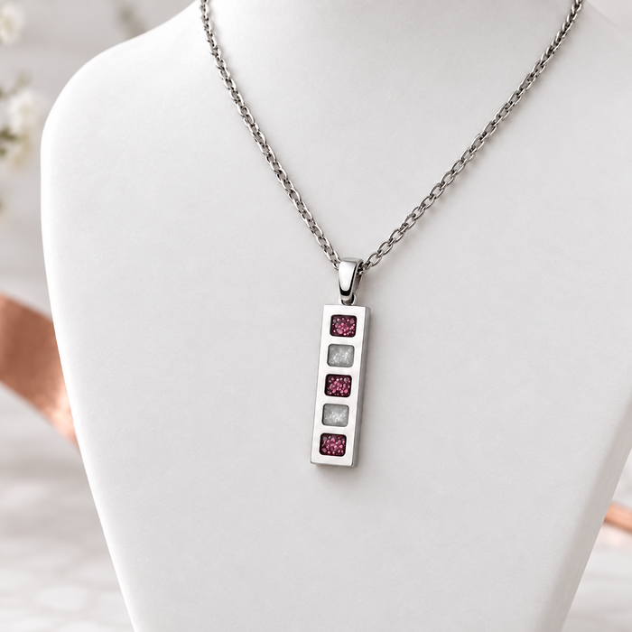 Titanium 5 Bar Pendant