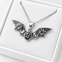 Sterling Silver Bat Pendant