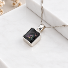 Sterling Silver Square Pendant