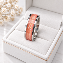 Sterling Silver 8mm Channel Ring