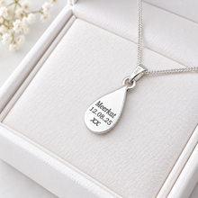 Sterling Silver Classic Teardrop Pendant