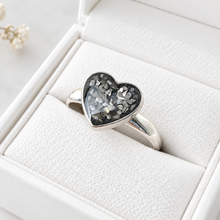 Sterling Silver Large Heart Ring