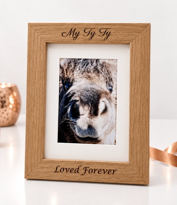 Engraved Keepsake Photo Frame
