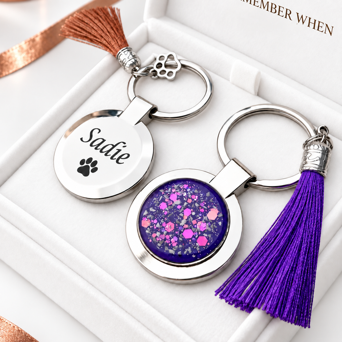 Engraved Memorial Keyring