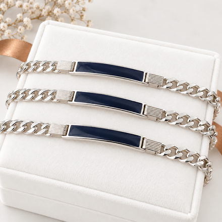 Sterling Silver Curb Bracelet