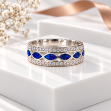 Sterling Silver CZ Marquise Ring
