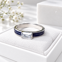 Sterling Silver Baguette Ring