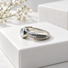 Sterling Silver Feather Ring