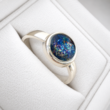 Sterling Silver Round Ring