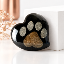 Wavy Heart Memorial Paperweight