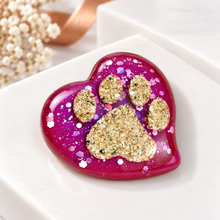 Wavy Heart Memorial Paperweight
