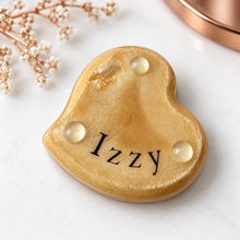 Wavy Heart Memorial Paperweight