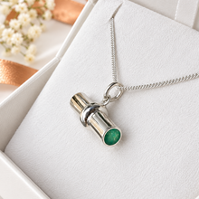 Sterling Silver T-Bar Pendant