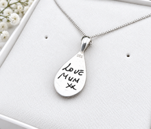Sterling Silver Teardrop Pendant