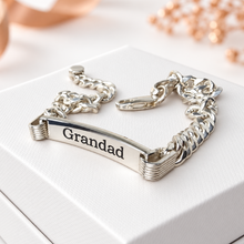 Sterling Silver Curb Bracelet