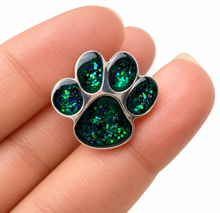 Sterling Silver Paw Brooch