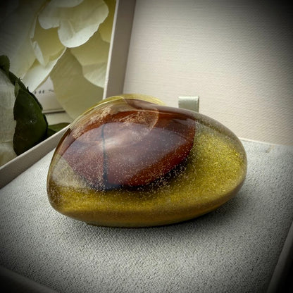 Small Puffy Heart Pebble