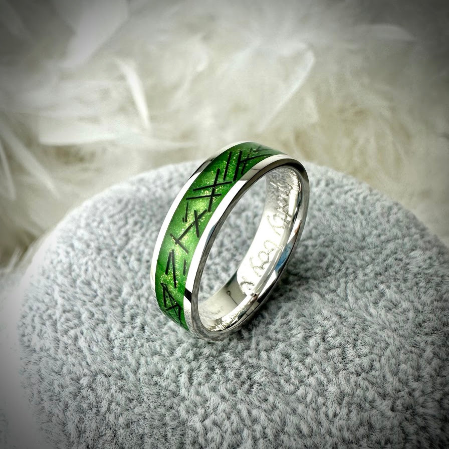 6mm Silver Band Ring