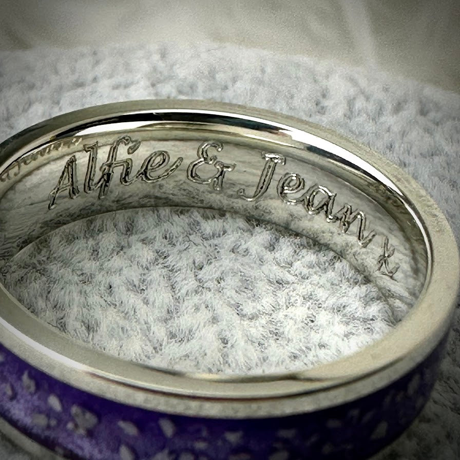 6mm Silver Band Ring