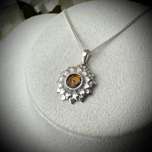 Sunflower Pendant
