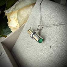 Sterling Silver T-Bar Pendant