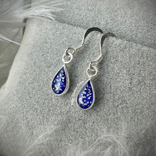 Petite Teardrop .925 Silver Drop Earrings