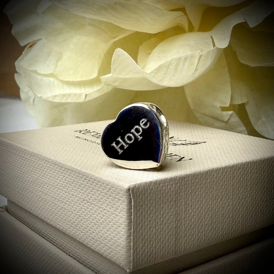 CZ Heart Bracelet Charm