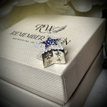 Sterling Silver CZ Star Bracelet Charm
