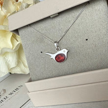 Sterling Silver Robin Pendant