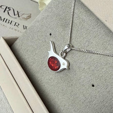 Sterling Silver Robin Pendant