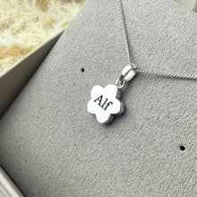 Sterling Silver Forget Me Not Pendant