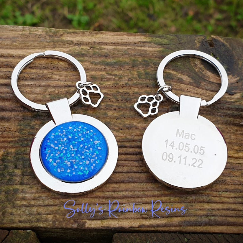Engraved keyring