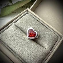 Sterling Silver Heart Bracelet Charm
