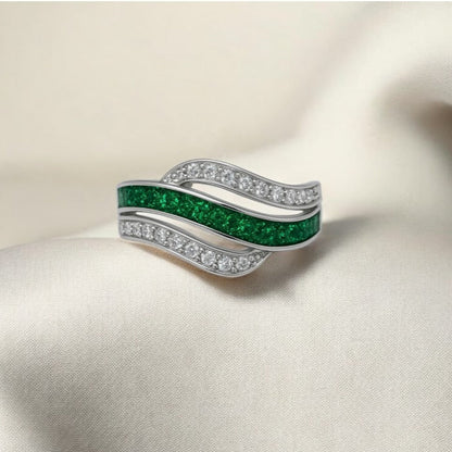 9ct Gold Eternal Wave Ring