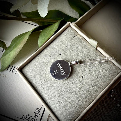 Simple Round Pendant