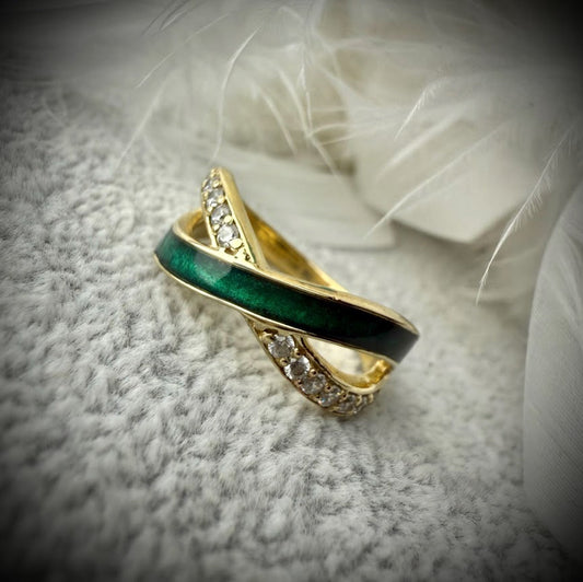 9ct Gold Infinity Ring