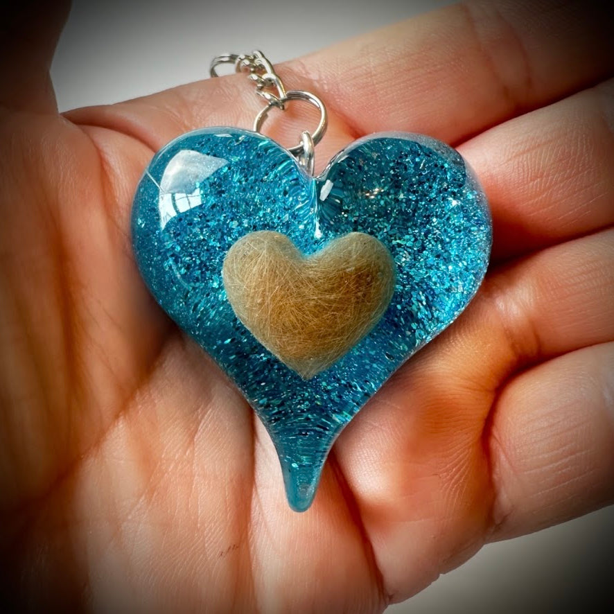 Pointed Heart Memorial Pebble