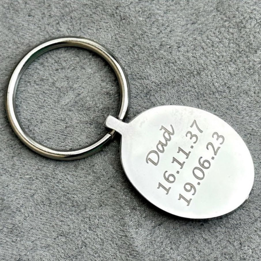 Self Fill Oval Urn Keyring