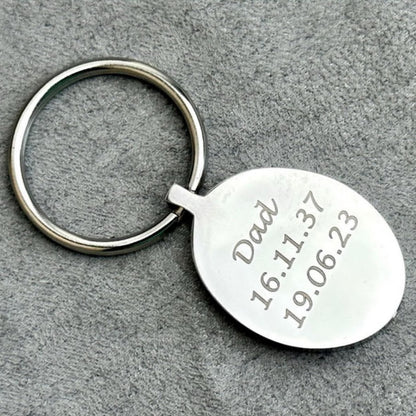 Self Fill Oval Urn Keyring