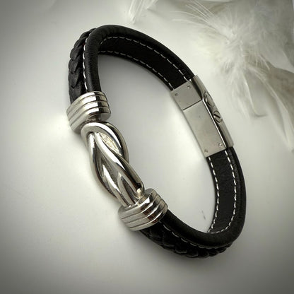 Braided Knot Self Fill Urn Bracelet