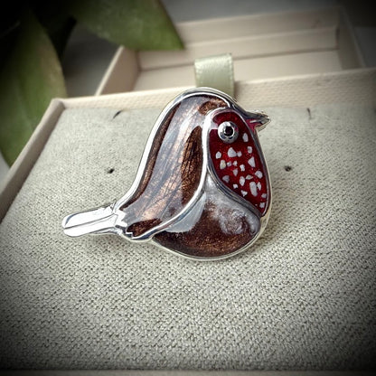 Robin Brooch