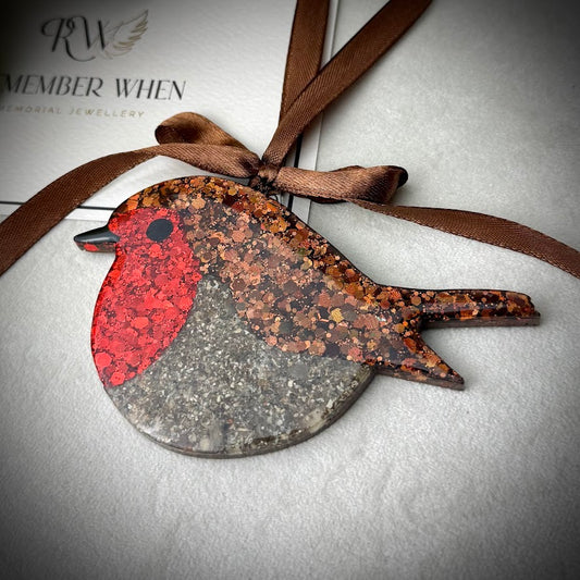 Large Robin Memorial Decoration