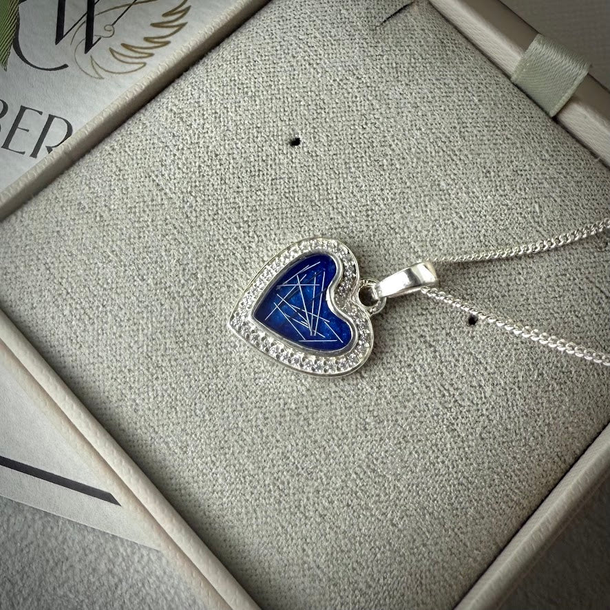 CZ My Heart Pendant