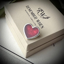 Sterling Silver Heart Brooch