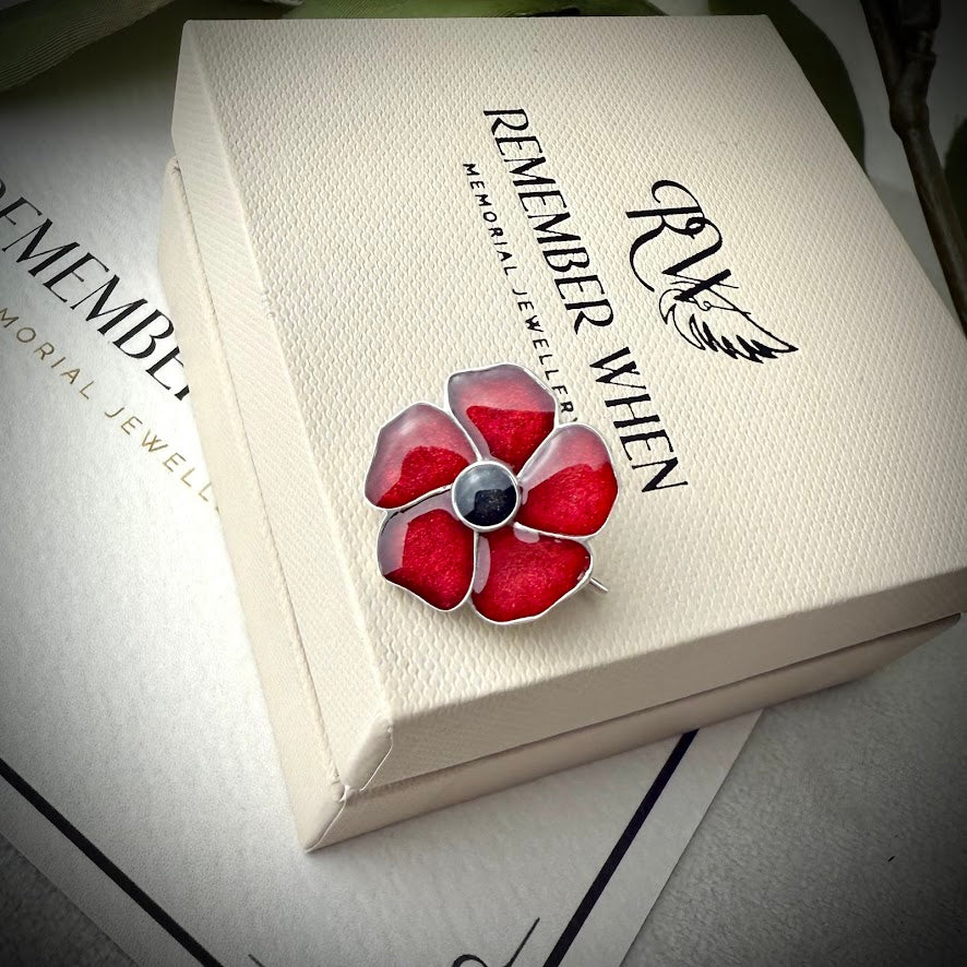 Poppy Brooch