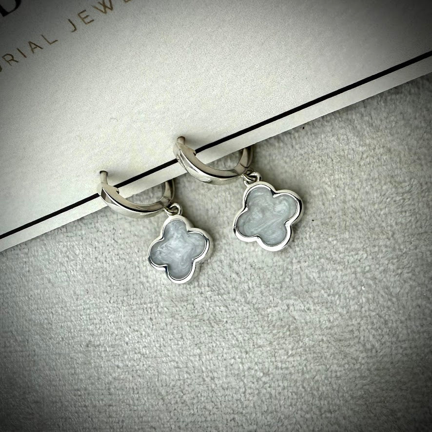 The Classic Clover Huggies Earrings