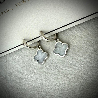 The Classic Clover Huggies Earrings