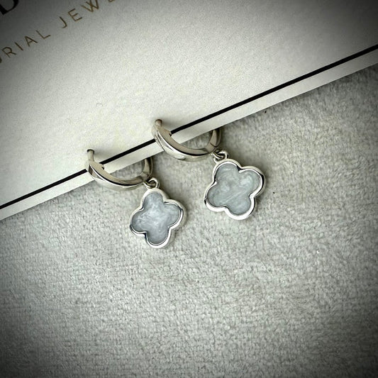 The Classic Clover Huggies Earrings