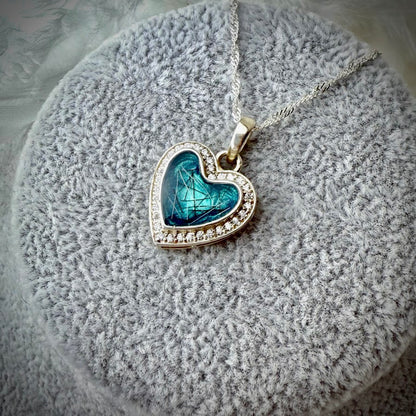CZ My Heart Pendant