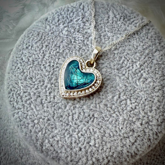 CZ My Heart Pendant